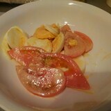 トマトと卵の酢マヨサラダ
